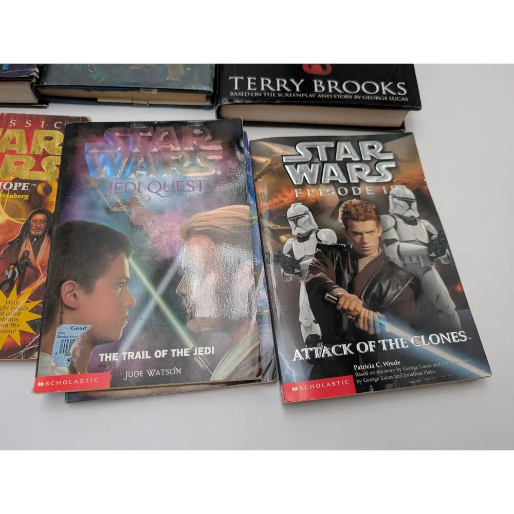 Lot of 30 Star Wars Novels Mixed Format  Hardcover / Paperback